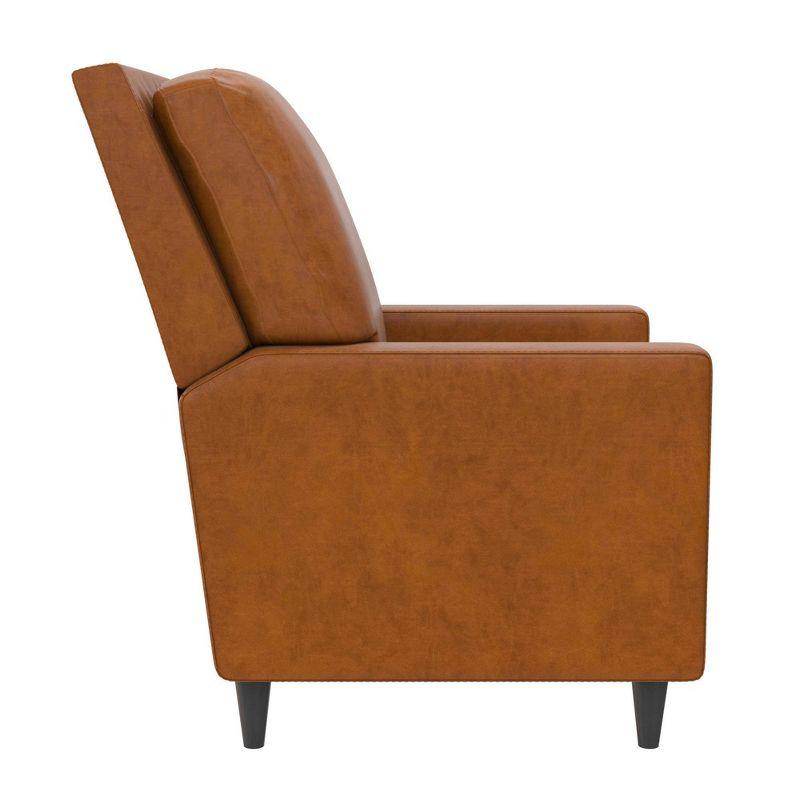 Novogratz Lana 30.5" Wide Faux Leather Pushback Recliner