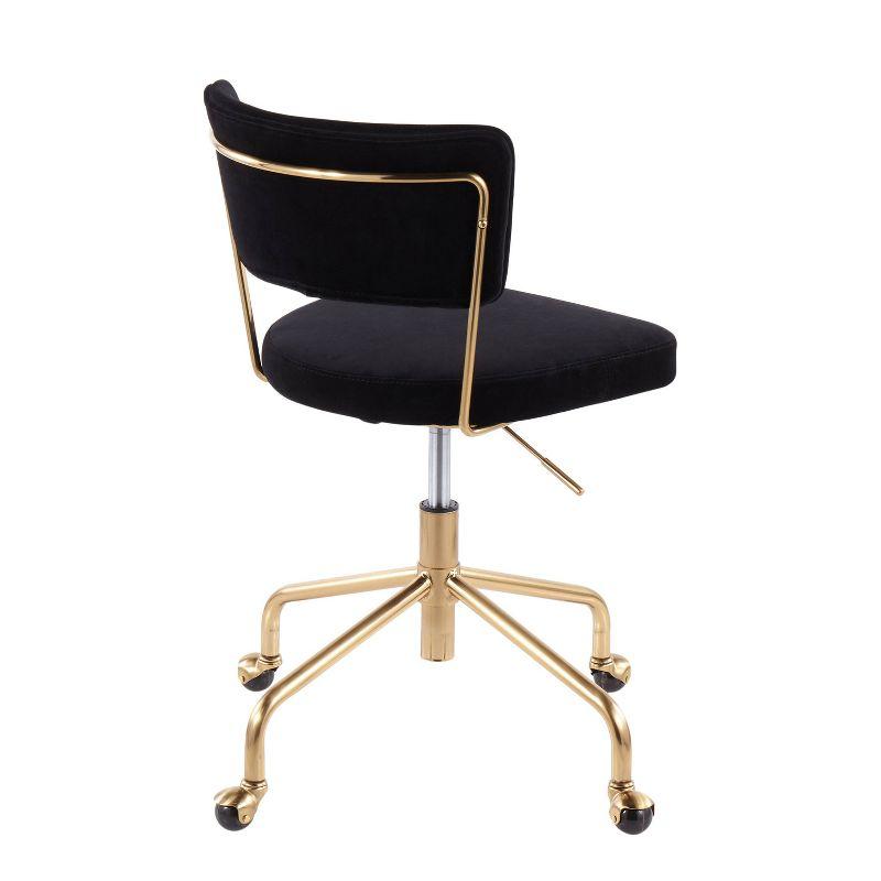 Emmy Gilded Desk Chair