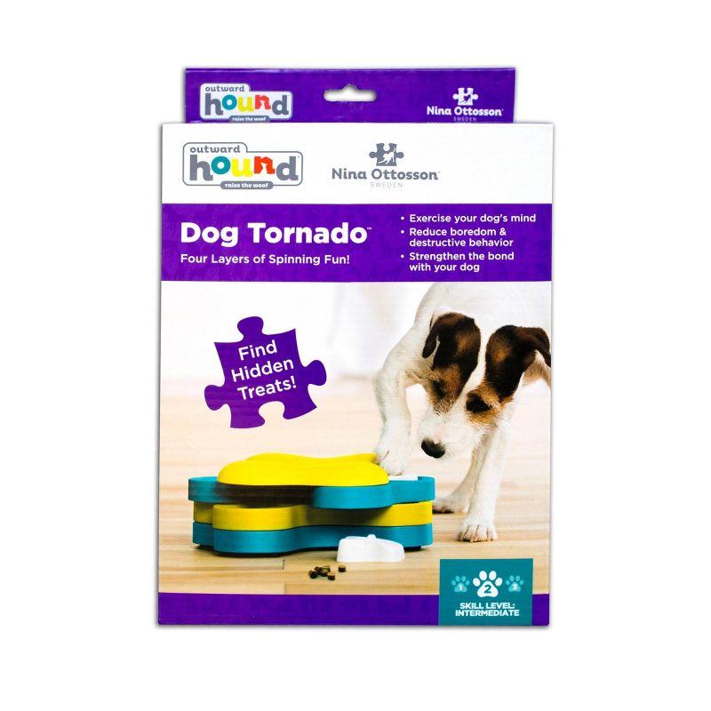 Outward Hound Nina Ottosson Tornado Puzzle Stimulating Interactive Dog Toy