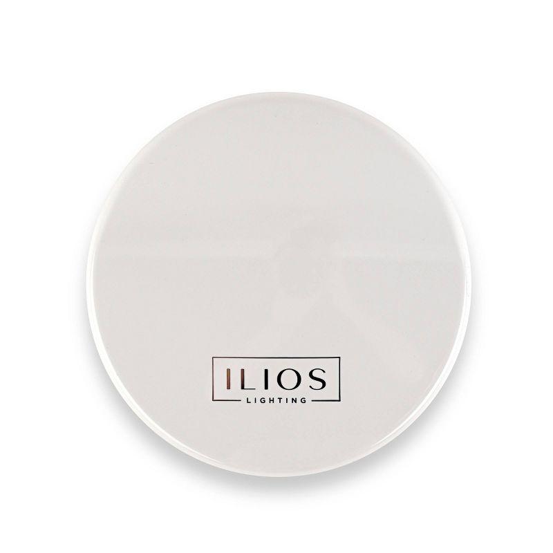 Ilios Lighting Rechargeable LED Compact Makeup Mirror