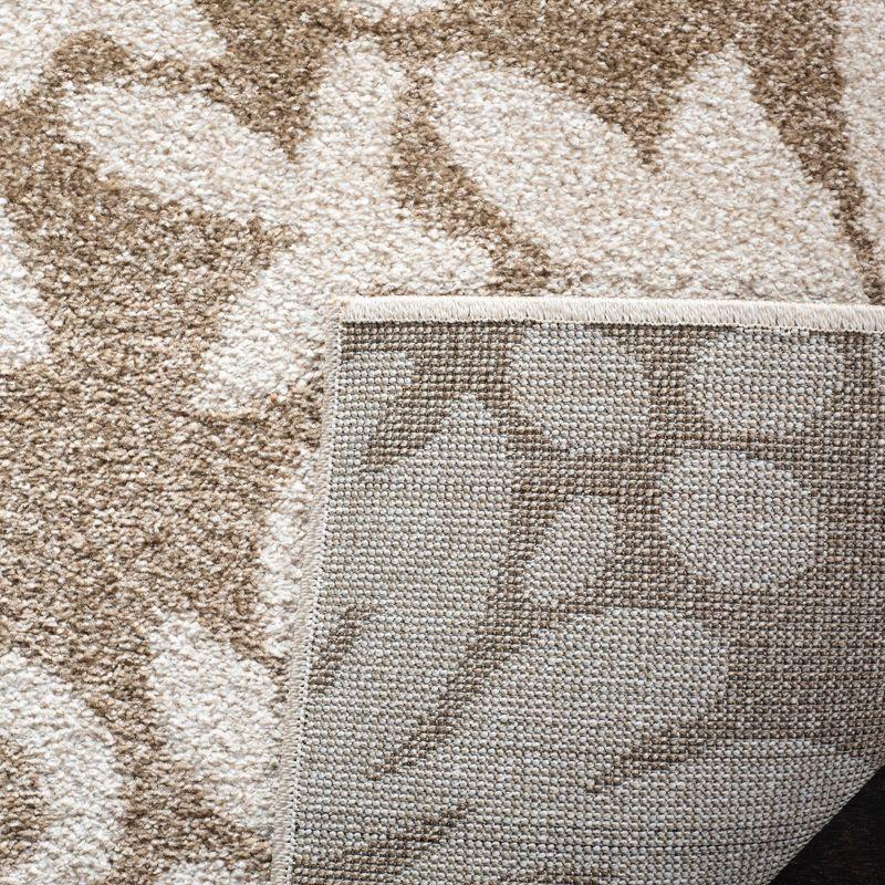 Amherst AMT425 Power Loomed Indoor Runner Rug - Wheat/Beige - 2'3"x13' - Safavieh