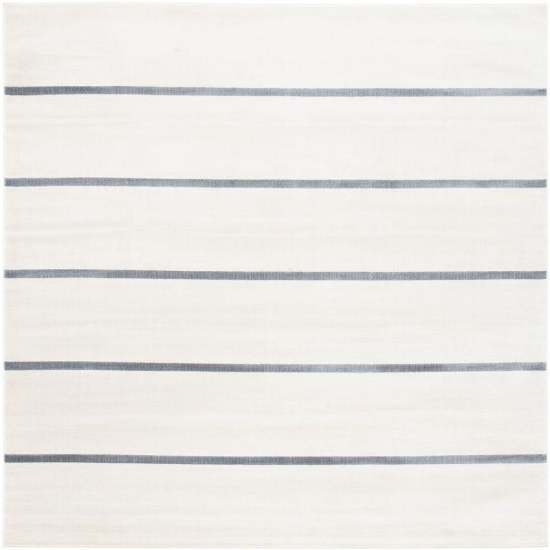 Orwell ORW391 Power Loomed Indoor Area Rug - 6'7"x6'7" - Ivory/Grey - Safavieh