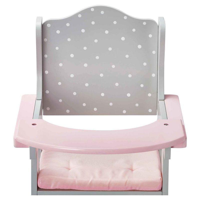 Olivia's Little World Olivia's Little World Wooden Baby Doll High Chair