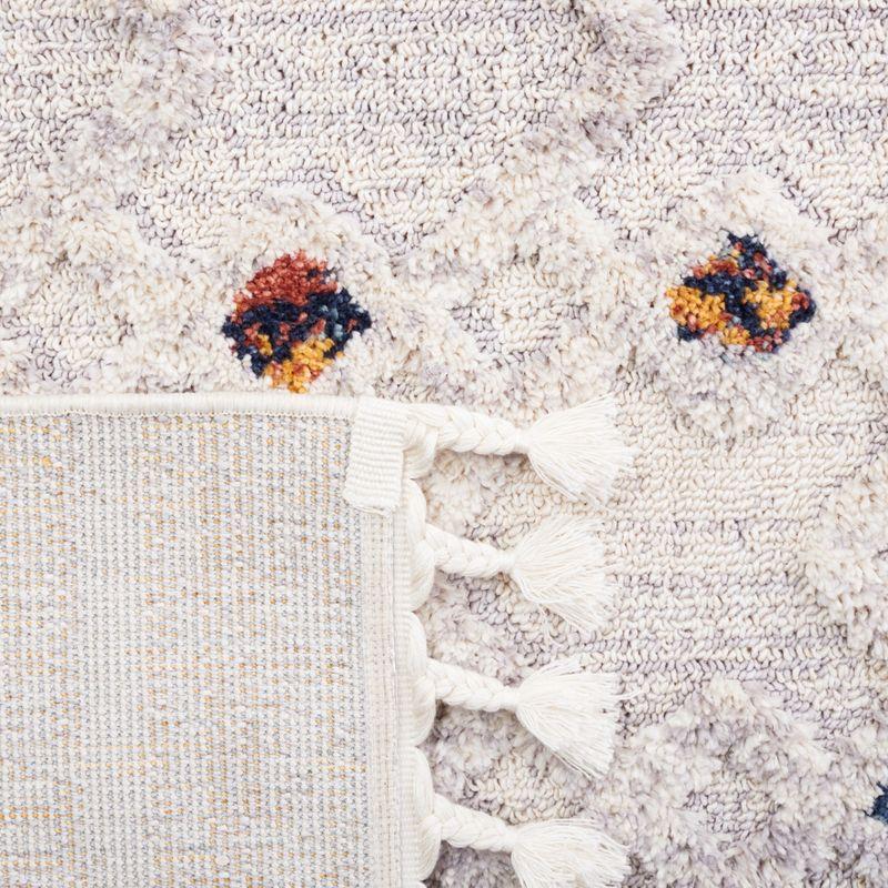 Marrakesh MRK568 Power Loomed Area Rug - Grey/Light Grey - 5'3"x7'6" - Safavieh.