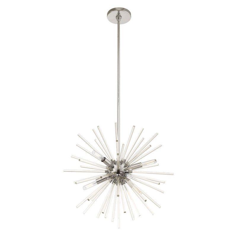 Livex Lighting Utopia 6 - Light Chandelier in  Polished Chrome