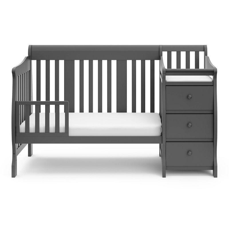 Storkcraft Portofino 5-in-1 Convertible Crib and Changer