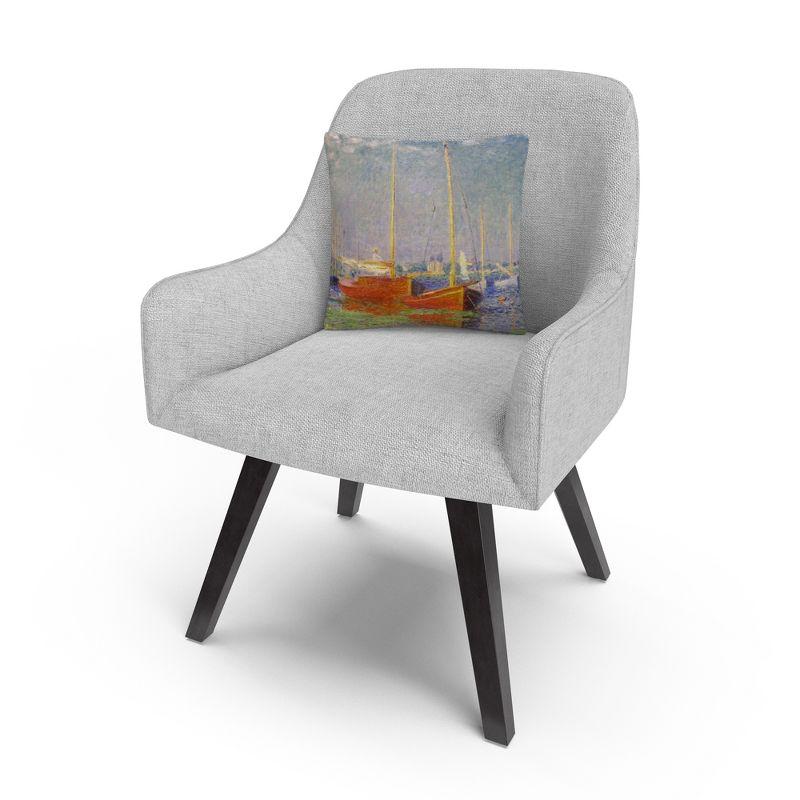 Claude Monet Throw Pillow