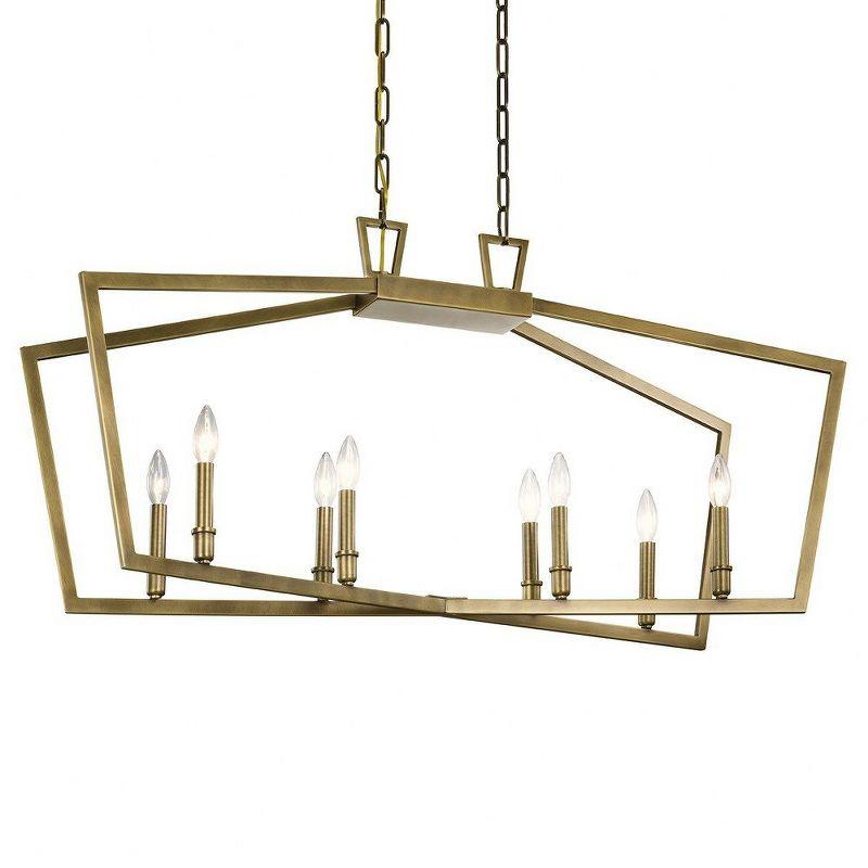 Kichler Lighting Abbotswell 8 - Light Chandelier in  Natural Brass