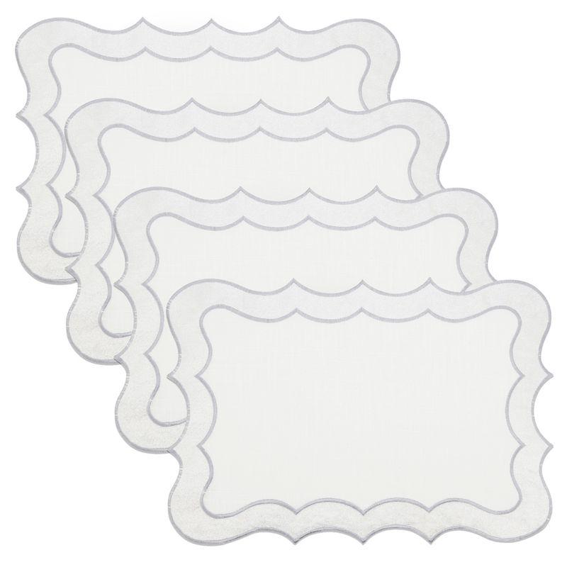 Enchanting Scallop Border Placemat