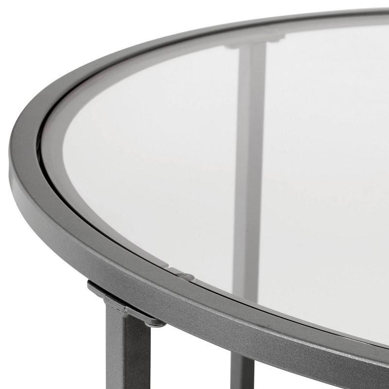 28" Round Camber Elite Coffee Table - studio designs