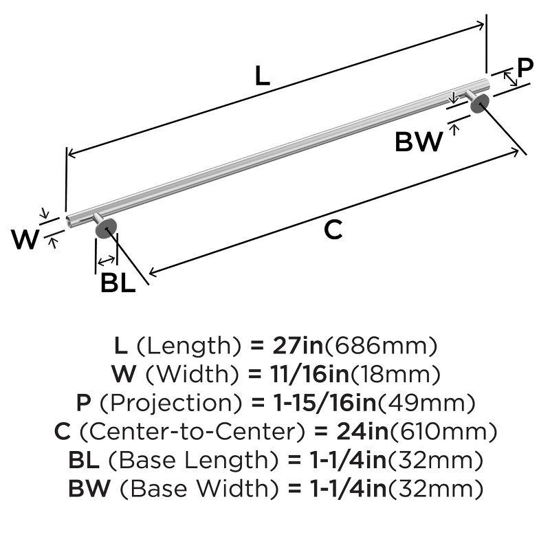 Amerock Radius Appliance Pull