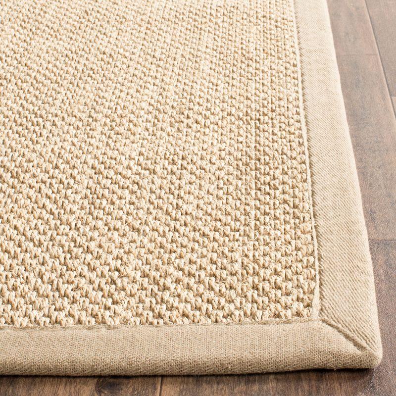 Maize & Linen Reversible Hand-Knotted 6' x 9' Synthetic Area Rug