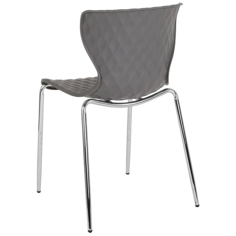 Flash Furniture Lowell Contemporary Plastic Stack Chair