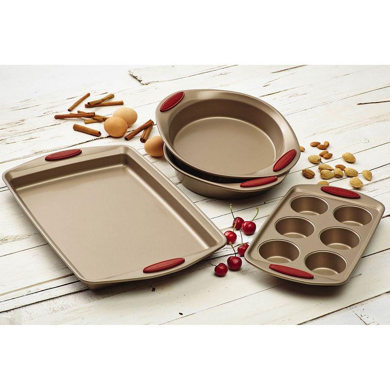 Rachael Ray Cucina Nonstick Baking Pans / Bakeware Set, 4 Piece