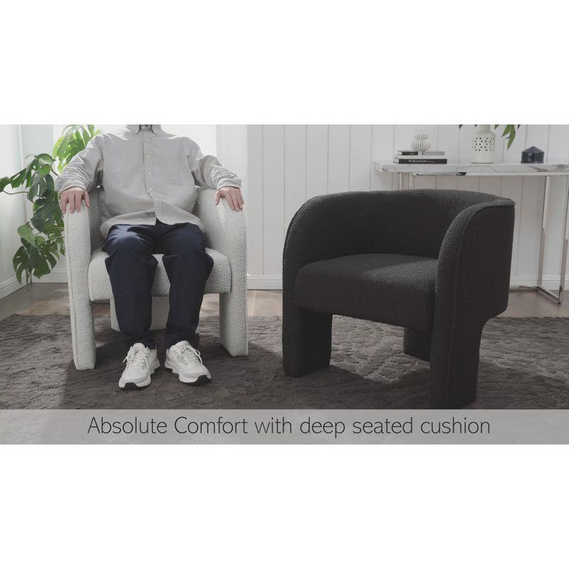 New Pacific Direct Matteo Fabric Accent Arm Chair