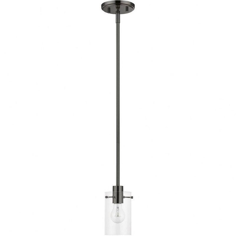 Livex Lighting Munich 1 - Light Pendant in  Black Chrome