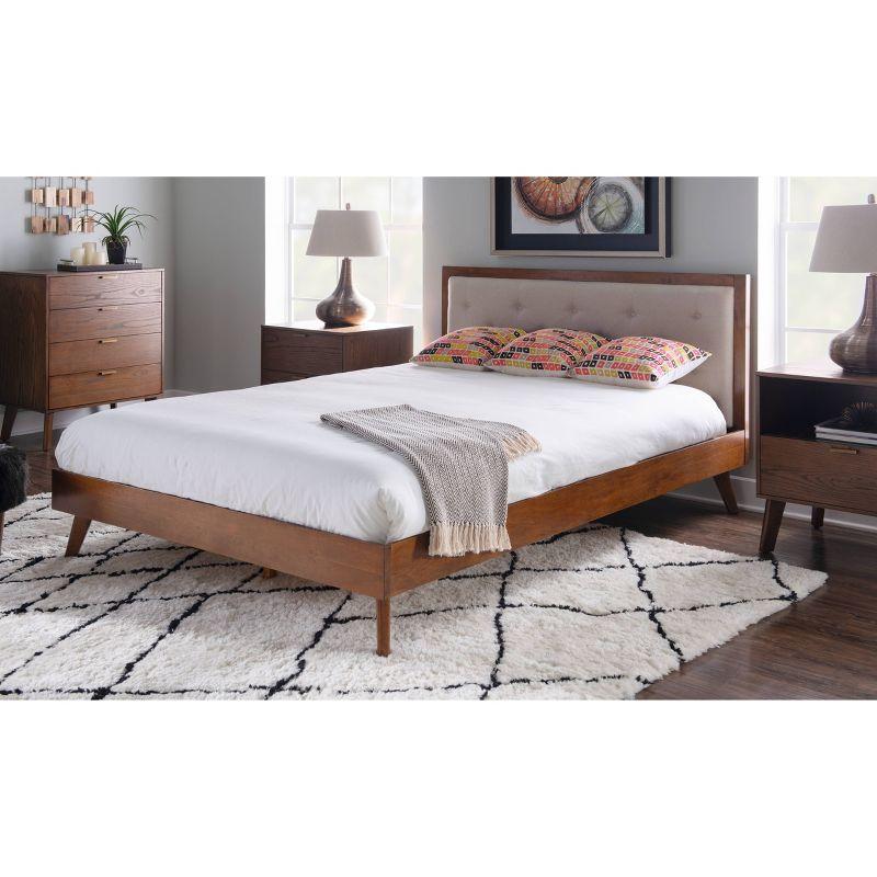 Rayford Tufted Low Profile Platform Bed