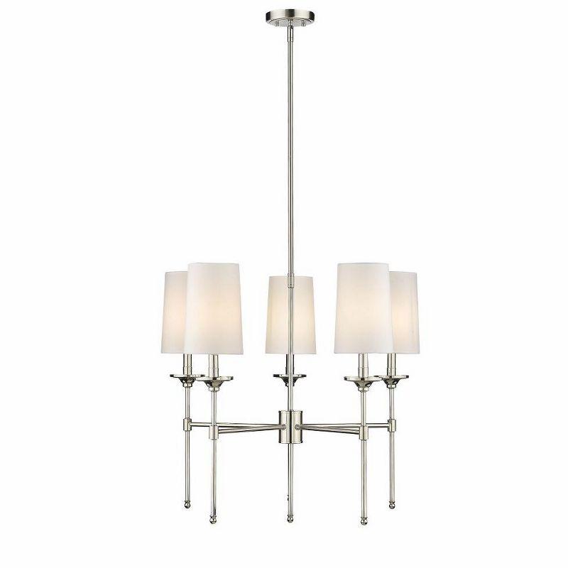 Hayse 5 - Light Dimmable Classic / Traditional Chandelier