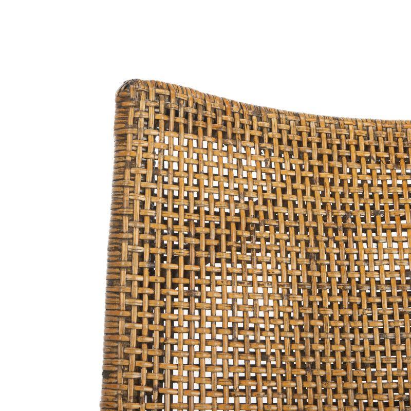 Gianni Arm Chair - SEA4011 - Brown/Black - Safavieh