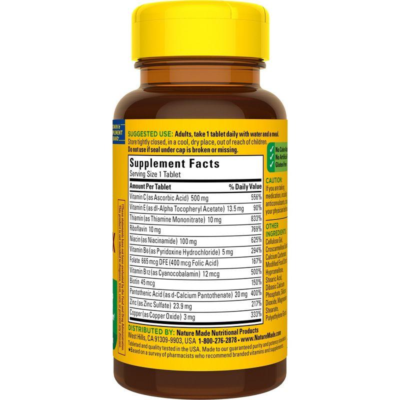 Adult Gluten-Free B Complex with Vitamin C & Biotin Tablets