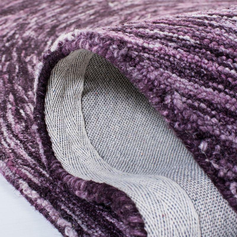 Ikat IKT633 Hand Tufted Area Rug - Purple - 6'x9' - Safavieh