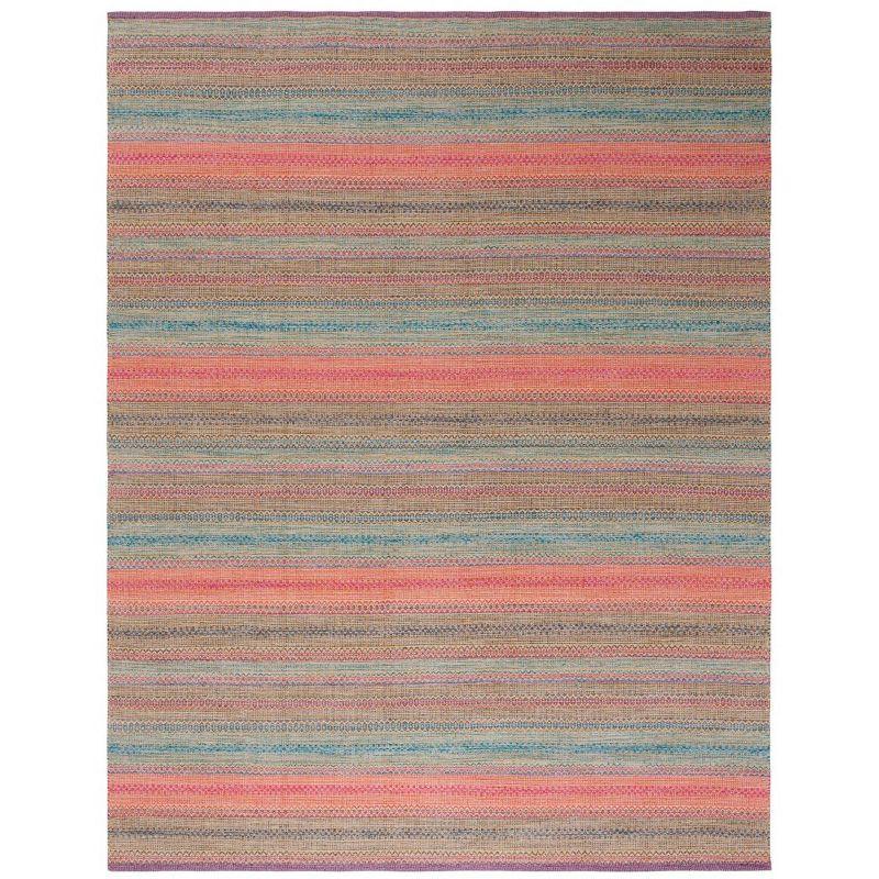 Kilim KLM475 Hand Woven Area Rug - Pink/Blue - 6'x9' - Safavieh.