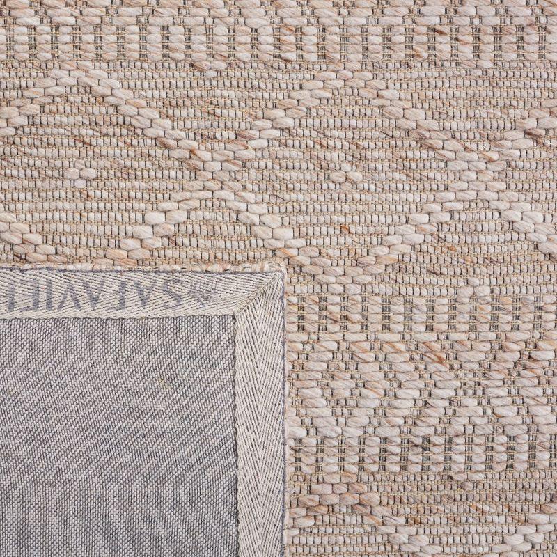 Marbella MRB751 Flat Weave Indoor Area Rug - Natural/Beige - 8'x10' - Safavieh