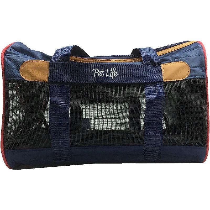 Medium Blue Airline Approved Soft Sided Pet Carrier