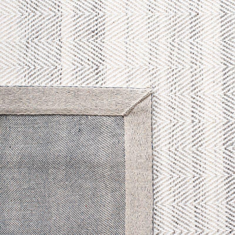 Marbella MRB313 Hand Woven Area Rug - Grey/Ivory - 6'x6' - Safavieh.