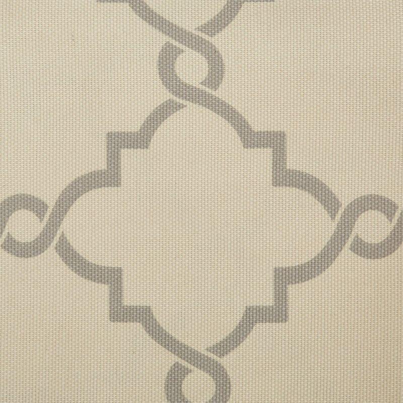 Madison Park Saratoga Fretwork Print Grommet Top Single Window Valance