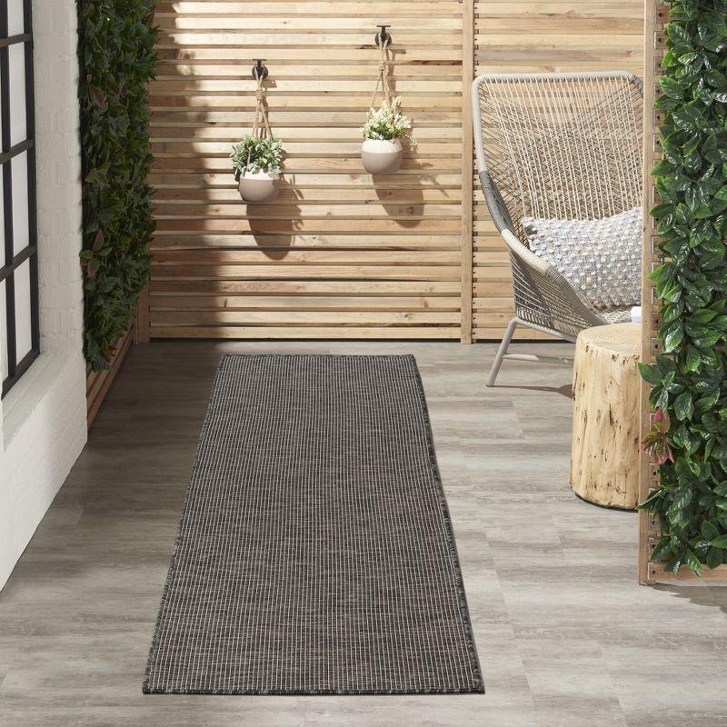 Nourison Positano Solid Indoor Outdoor Rug