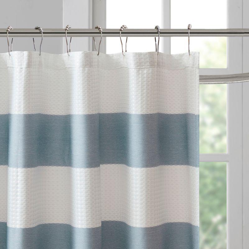 Striped Single Shower Curtain