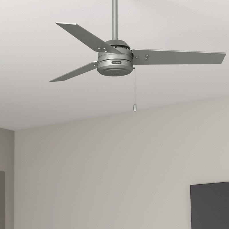 44" Cassius 3 - Blade Outdoor Standard Ceiling Fan with Pull Chain