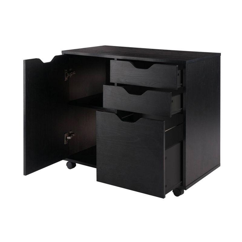 Halifax 2 Sections Mobile Filing Cabinet - Winsome