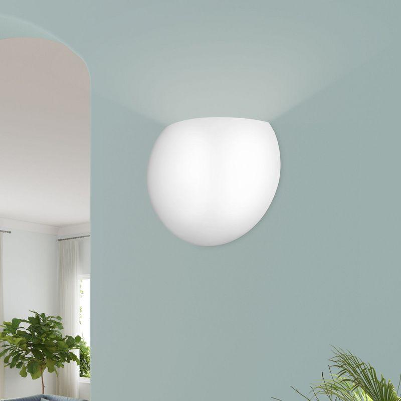 Livex Lighting Piedmont 1 - Light Wall Light in  Shiny White
