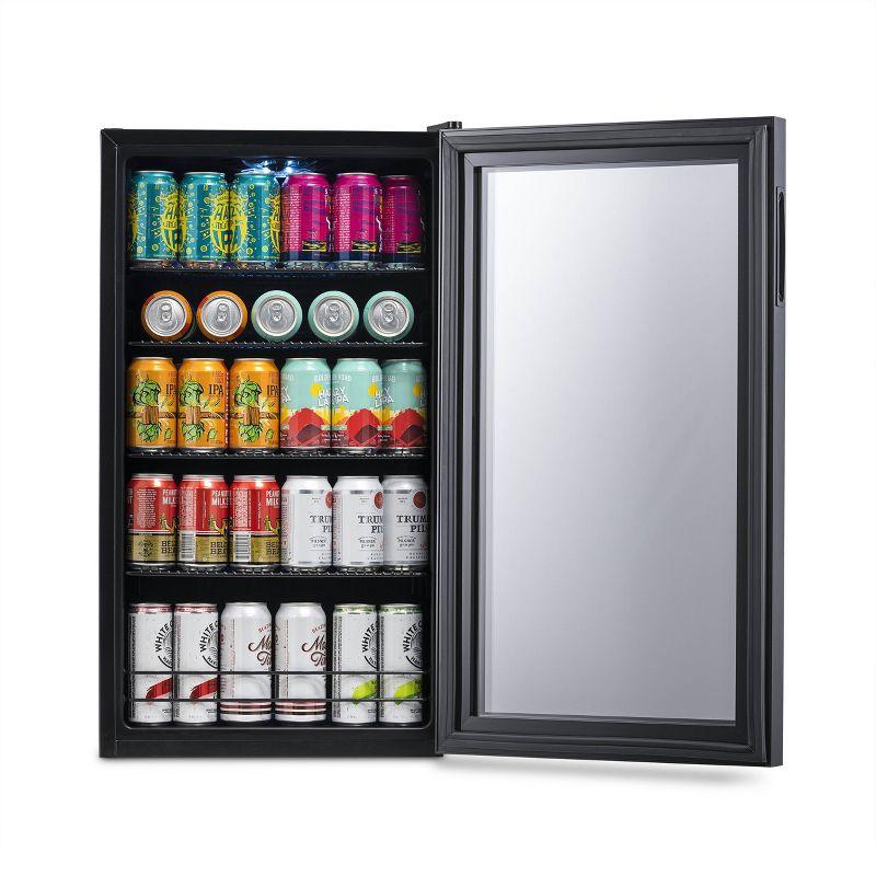 Newair Newair Custom Designed Freestanding 126 Can Beer Fridge with SplitShelf