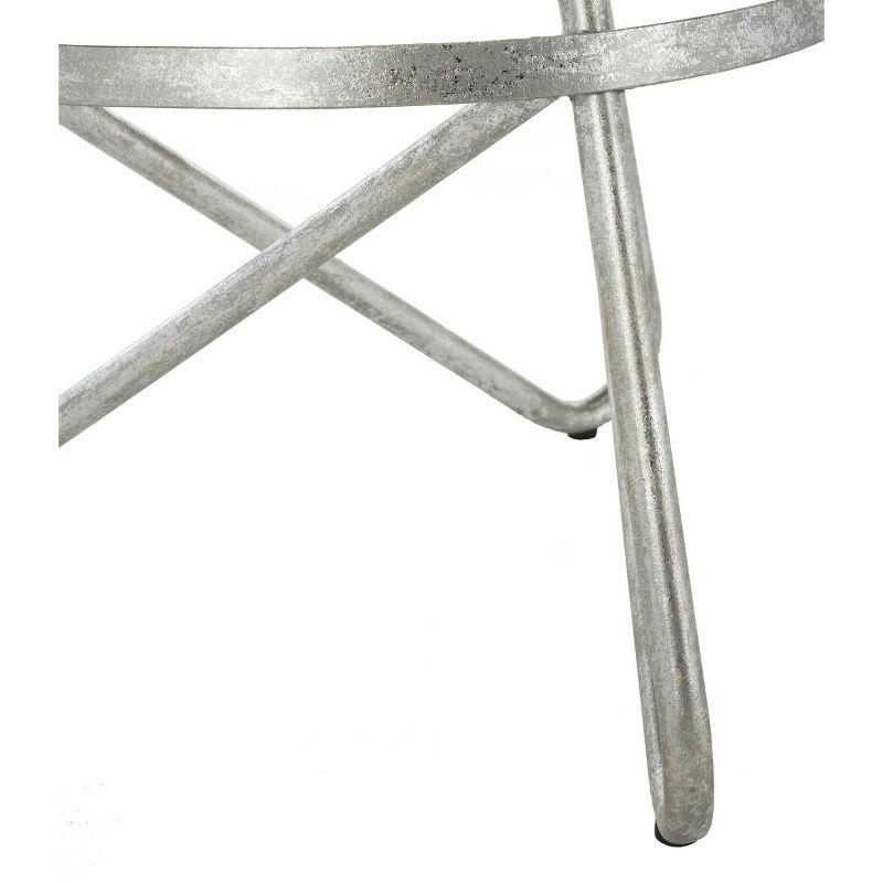 Galexia Bar Stool - BST3200 - Silver/Leaf - Safavieh
