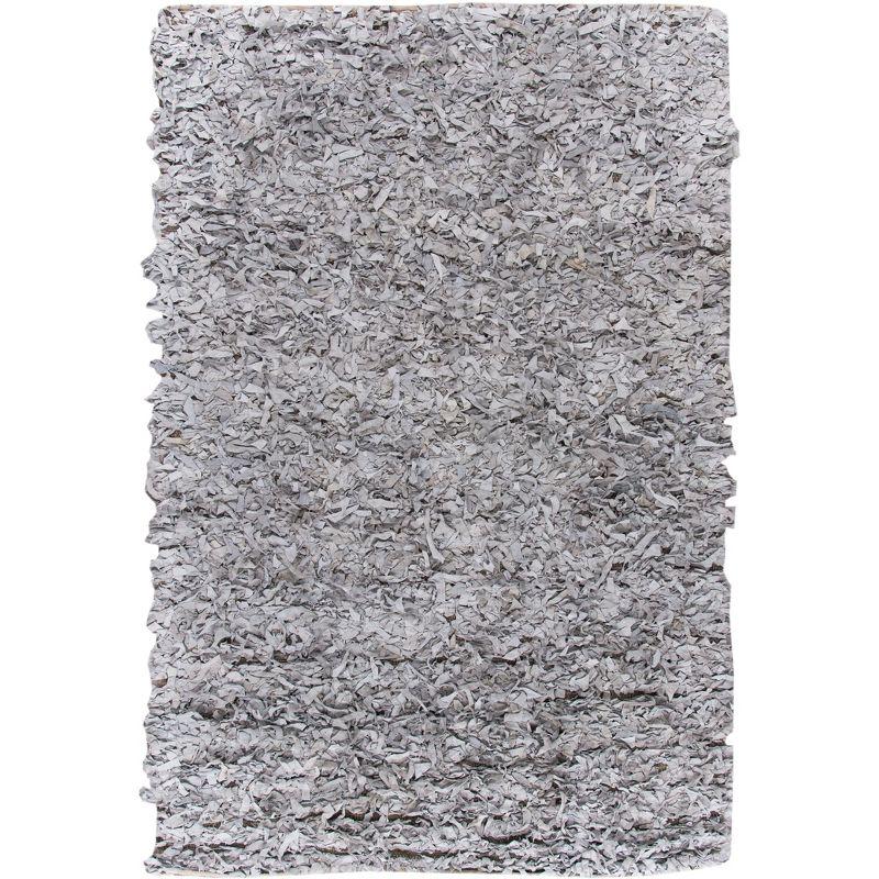 Leather Shag LSG511 Hand Woven Rugs - Safavieh