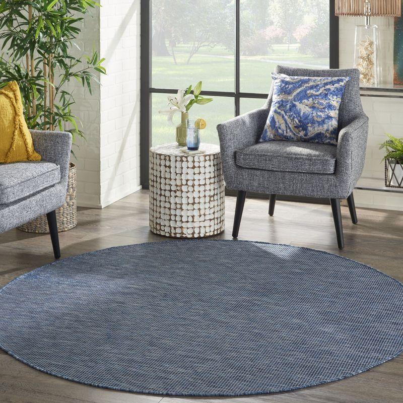 Nourison Positano Solid Indoor Outdoor Rug