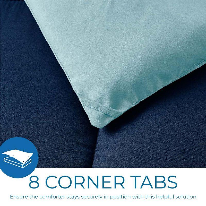 Nestl Nestl All Season Solid Lightweight Down Alternative Reversible Comforter