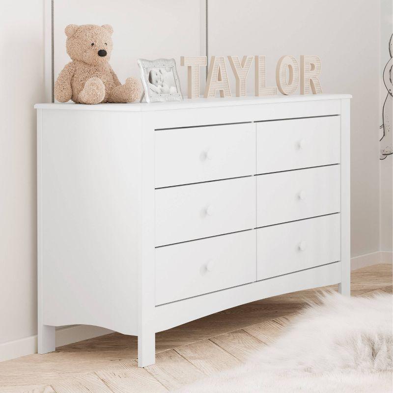 Alpine 6 Drawer Double Dresser
