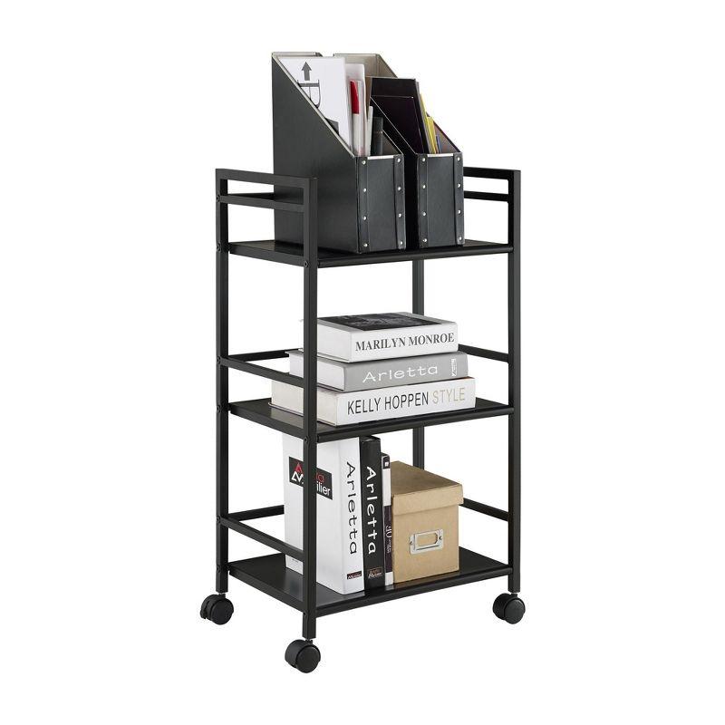 Marshall 29.9'' H x 16.85'' W Utility Cart with Wheels