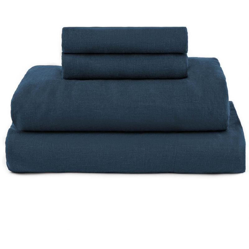 100% French Linen Sheet Set