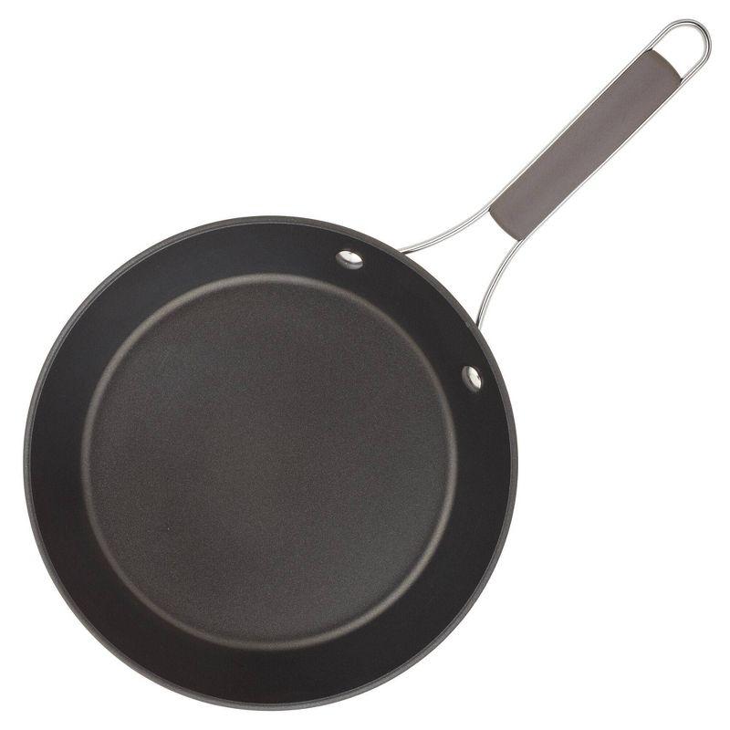 Charcoal Hard Anodized 10-Piece Nonstick Cookware Set