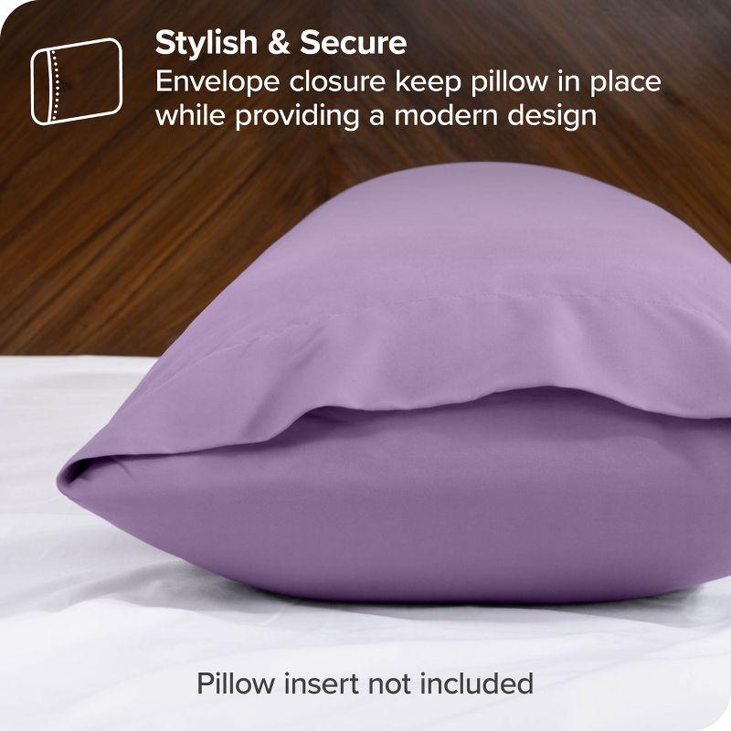 Ultra-Soft Microfiber Pillowcases by Bare Home