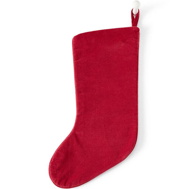 Lands' End Needlepoint  Christmas Stocking