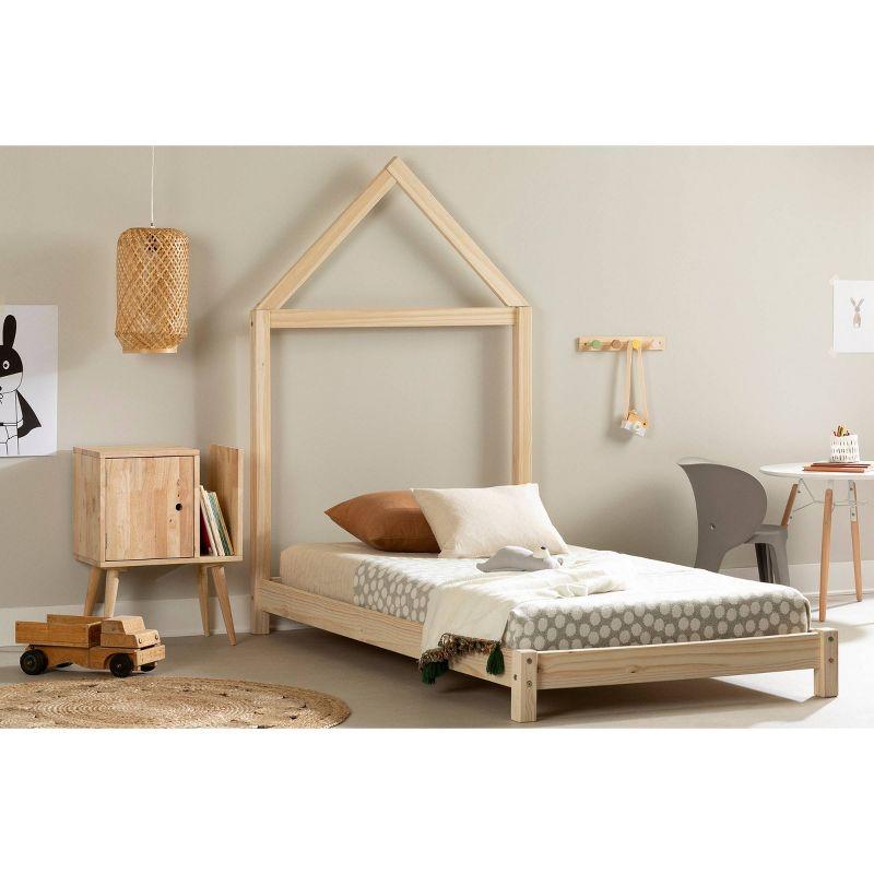 Sweedi Twin Solid Wood Platform Bed