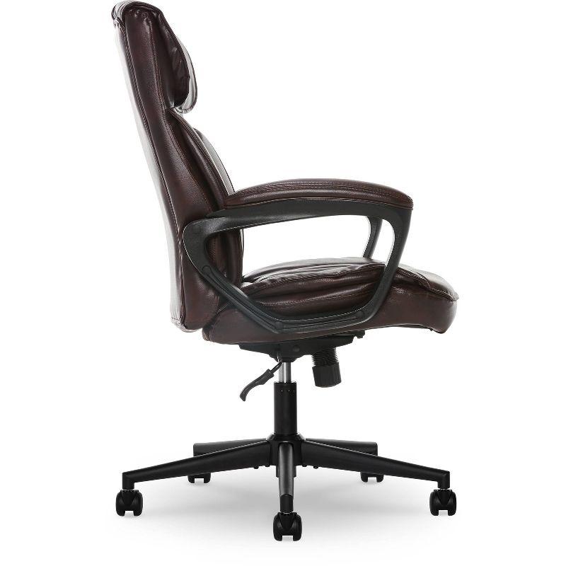 Style Hannah Office Chair Bonded Leather Comfort - Serta