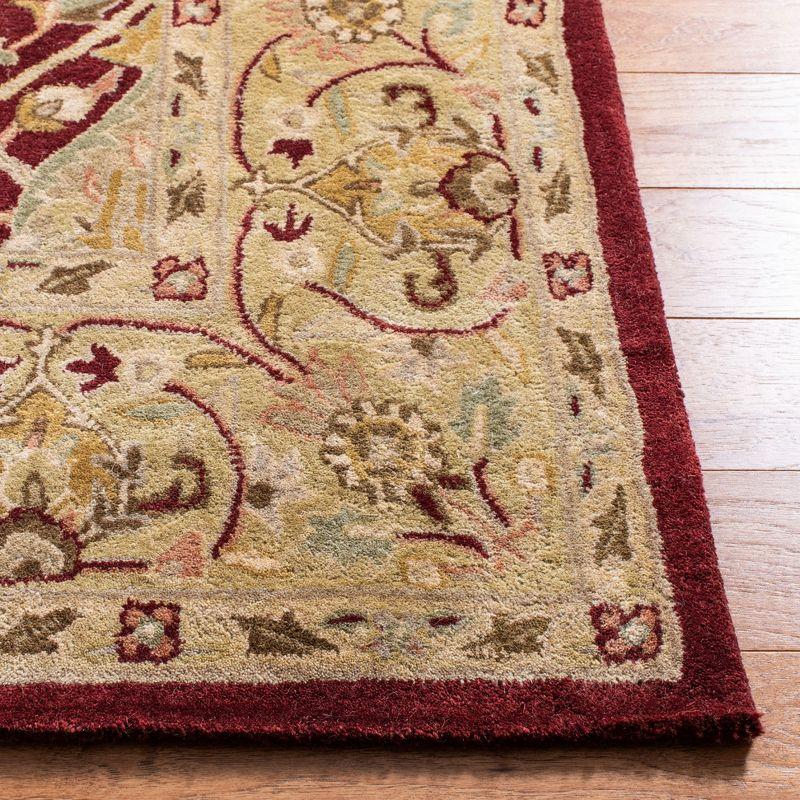 Persian Legend PL819 Hand Tufted Indoor Accent Rug - 2'6"x4' - Red/Gold - Safavieh