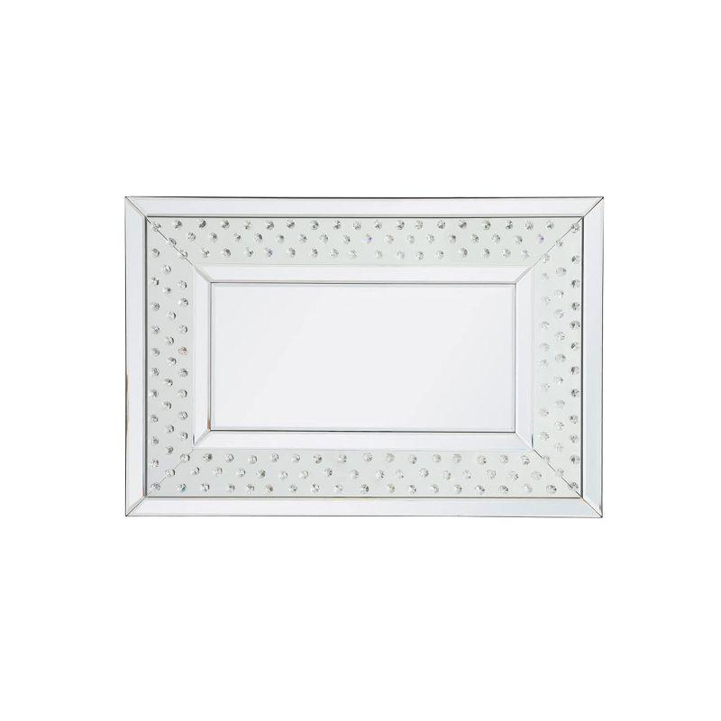 Elegant Lighting Sparkle collection crystal mirror 20 x 30 inch